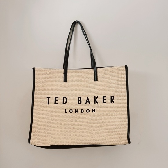 Ted Baker London Handbags - Ted Baker London Icon Logo Woven Tote Bag Large